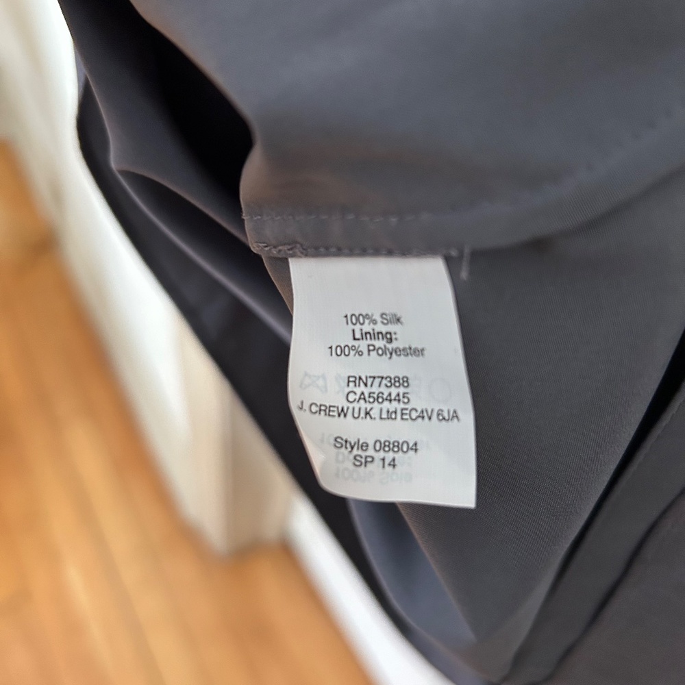 JCrew Silk Chiffon 'Anabel' Dress - Picture 4 of 5